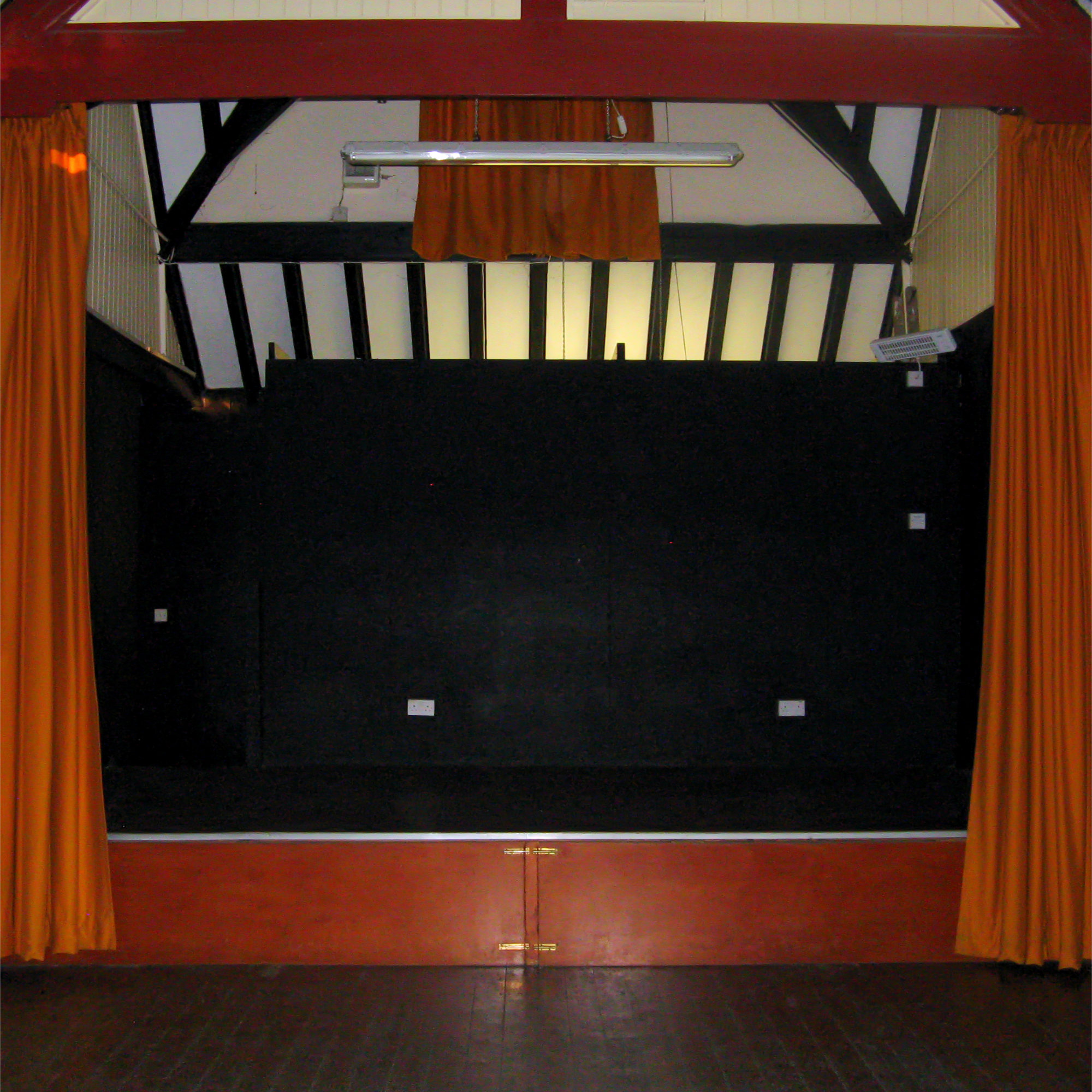 Ash Village Hall stage
